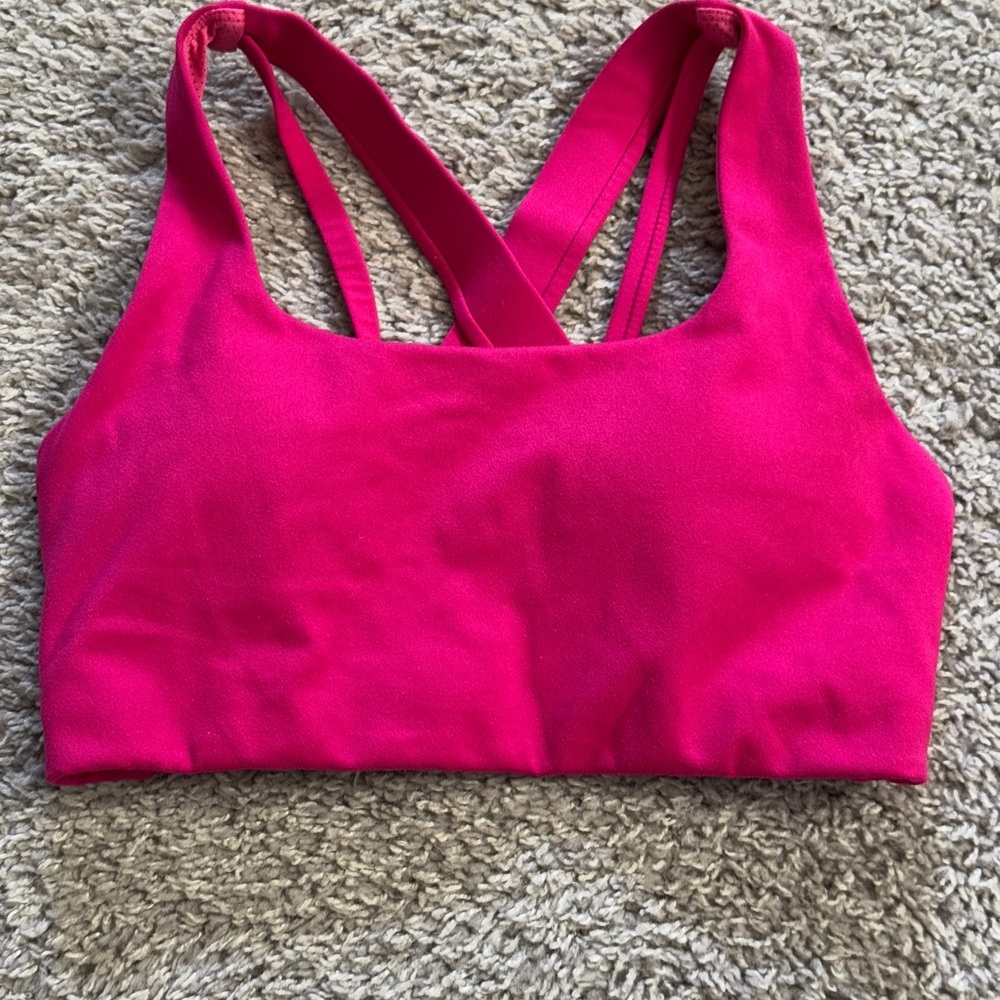 Women's Pink Sports Bra